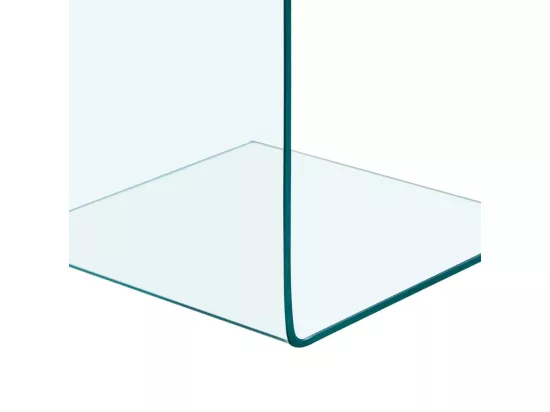 Table d'appoint 40x40x60 cm Verre trempé