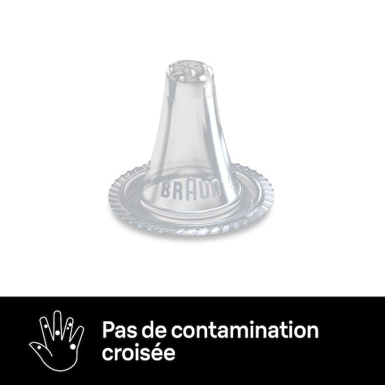 ThermoScan® Hygiene Caps - LF40   de               Braun