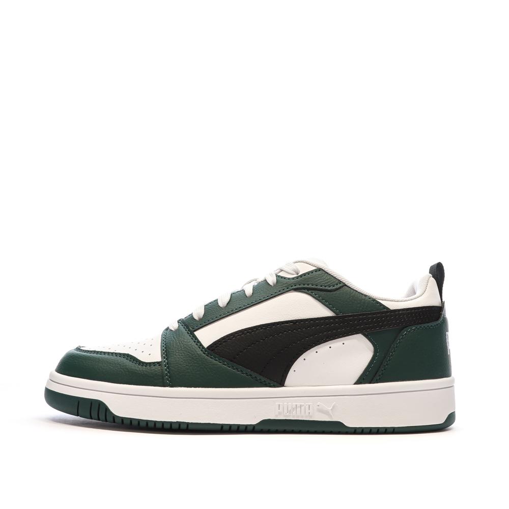 Puma Baskets Noires/Blanches Homme Puma Rebound V6 Low34
