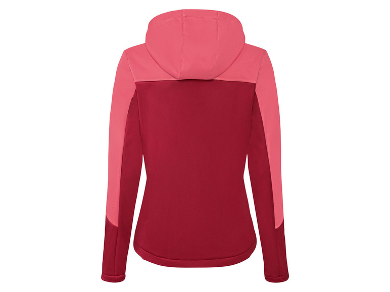 Dames softshell jack, van ademend functioneel materiaal