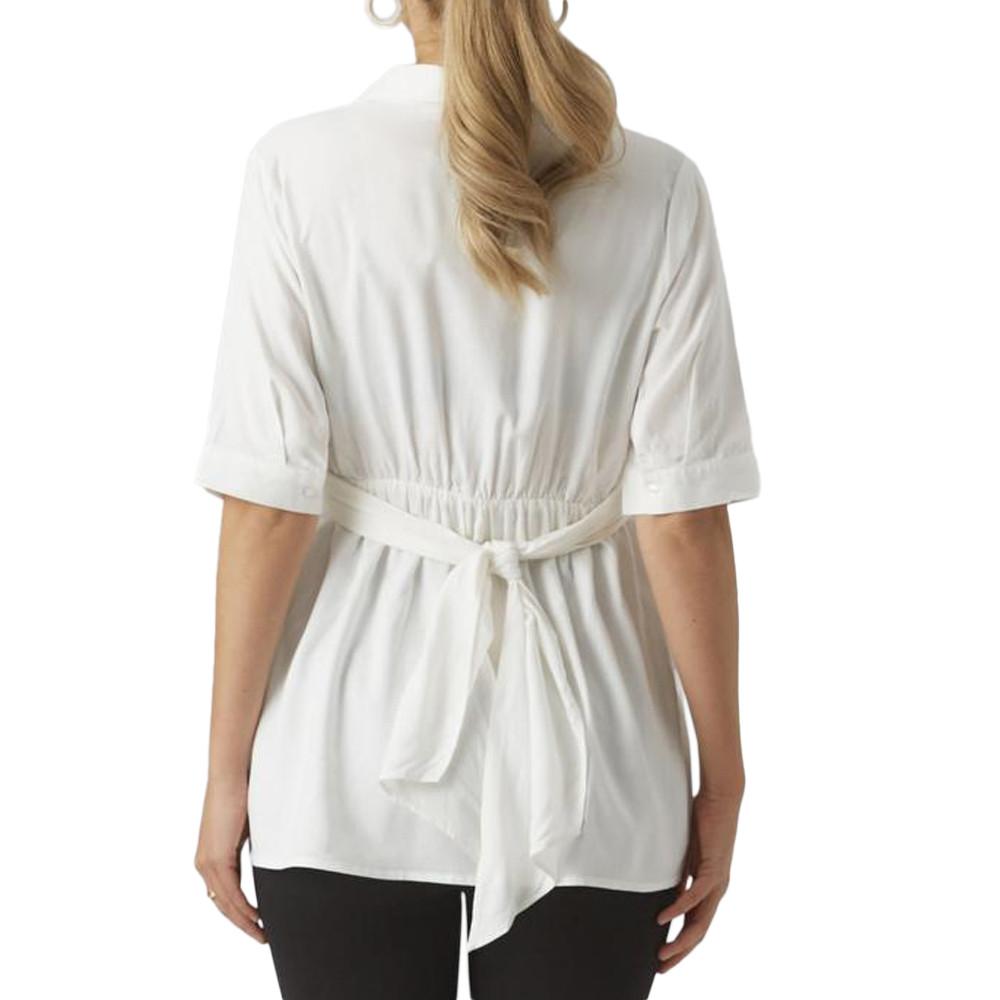 Mamalicious Blouse Blanche Femme Mamalicious Leline