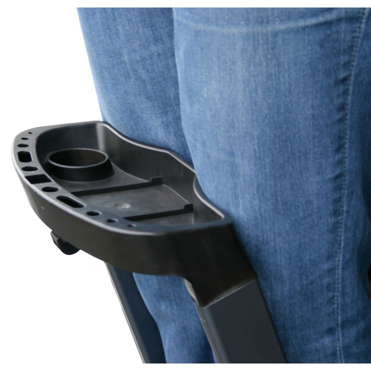 Krause Securo trapladder, geanodiseerd, 6 treden