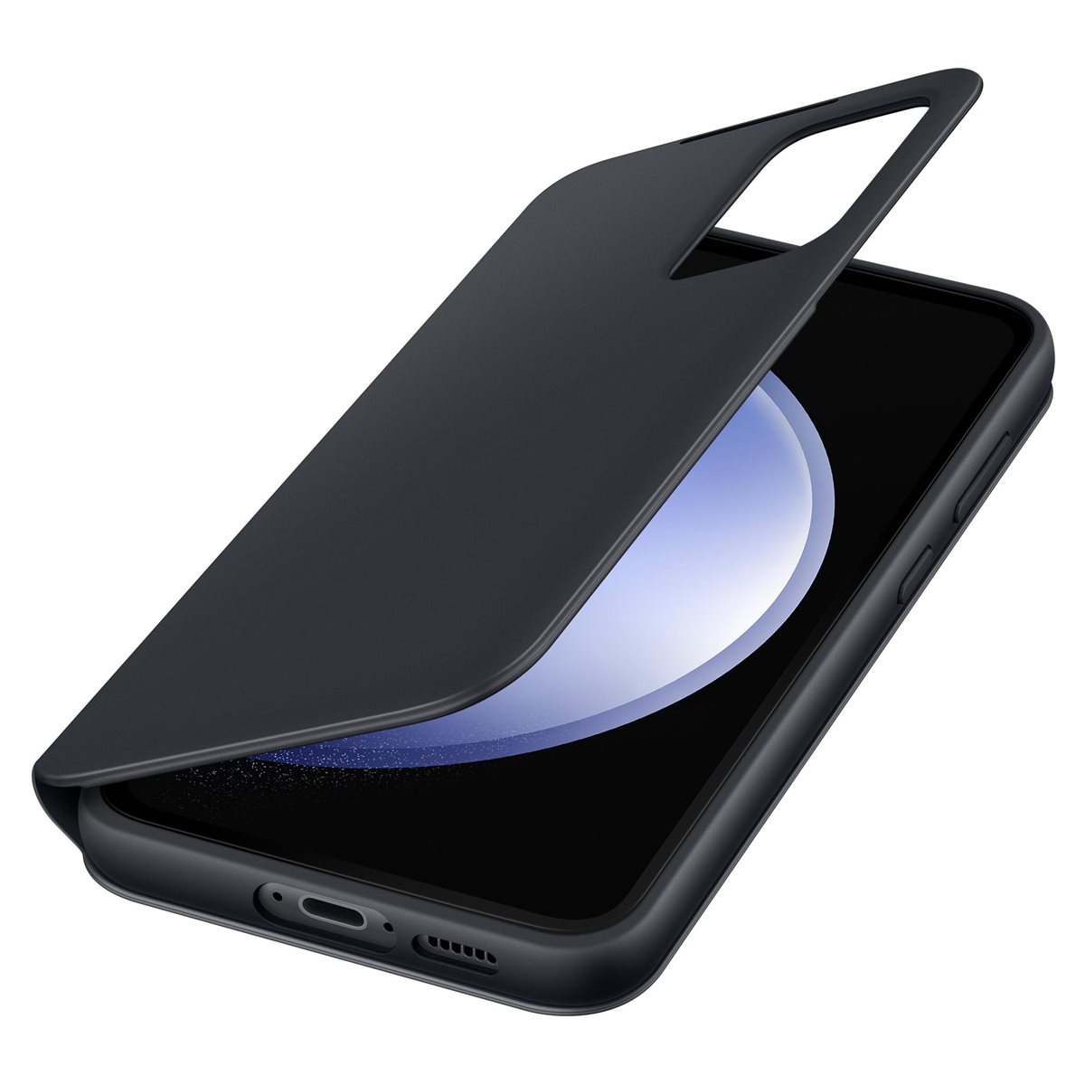 Galaxy S23 FE Smart View Book Cover Flipcase Hülle (EF-ZS711CBEGWW) - Schwarz