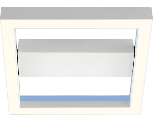 Dimbaar LED-paneel 18W 1260 lm CCT 2700-6200 K RGB 30x30 cm zand/wit + afstandsbediening