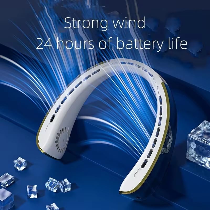 HOMTEC - USB oplaadbare nekventilator (verschillende uitvoeringen)
