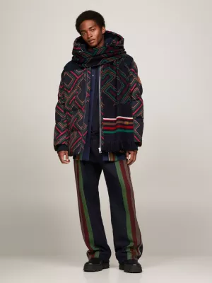 Cachecol Tommy x Pendleton New York Stripe TH Monogram