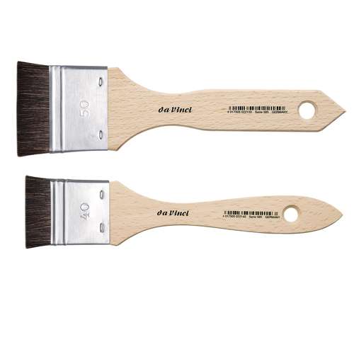 da Vinci Ponyhaarpinsel, breit, Serie 585
