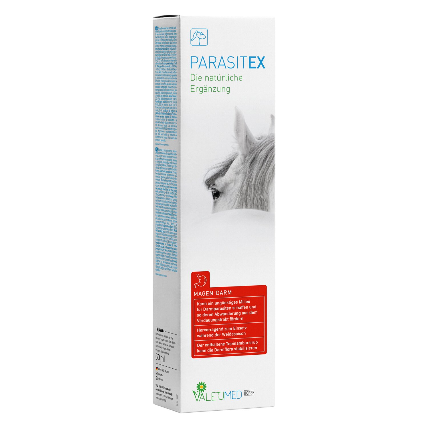 VALETUMED ParasitEx für Pferde  - 60 ml