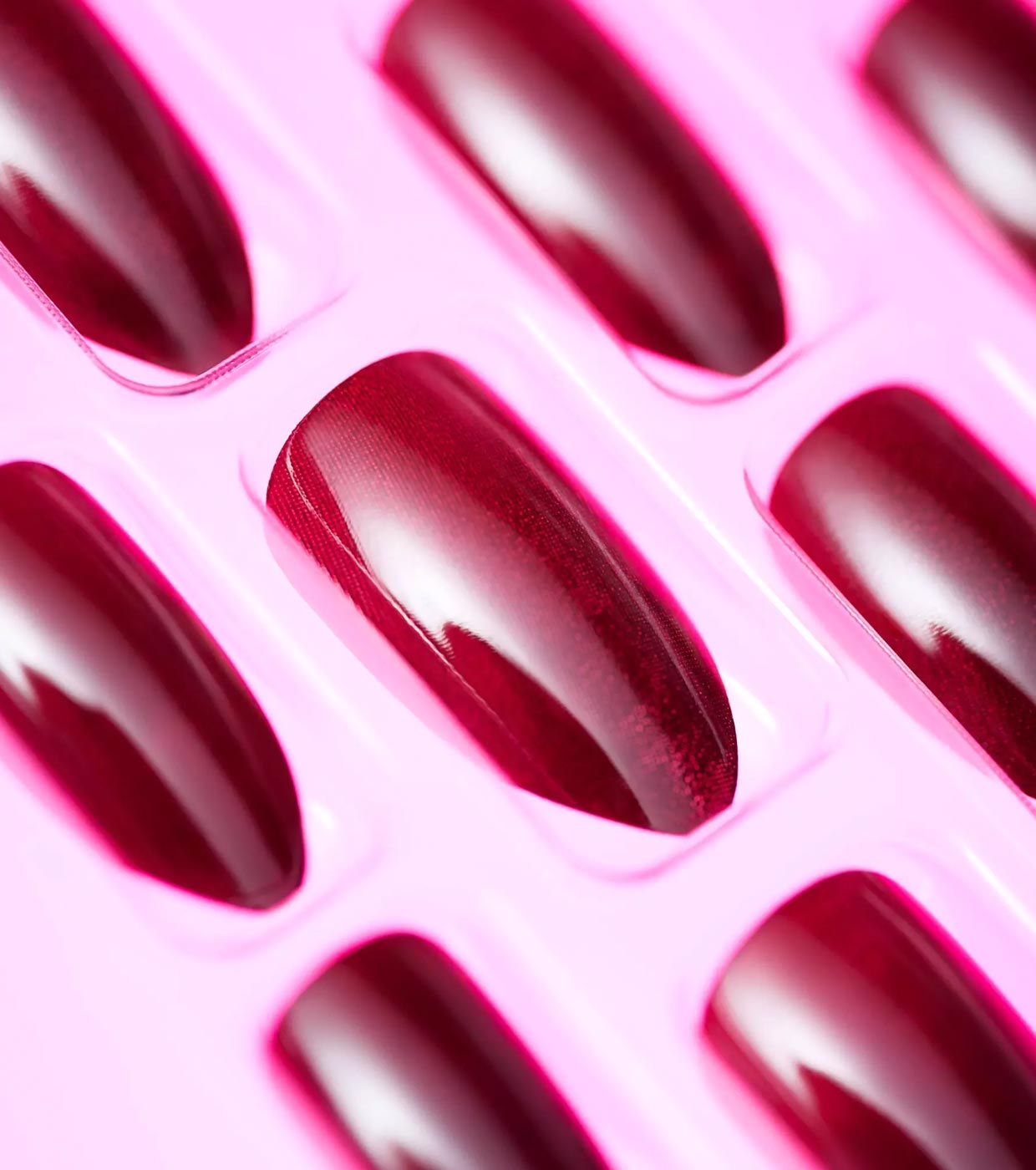 essence - *PINK is the new BLACK* - Unhas postiças que mudam de cor Click & Go - 01: Show Your Pink Side