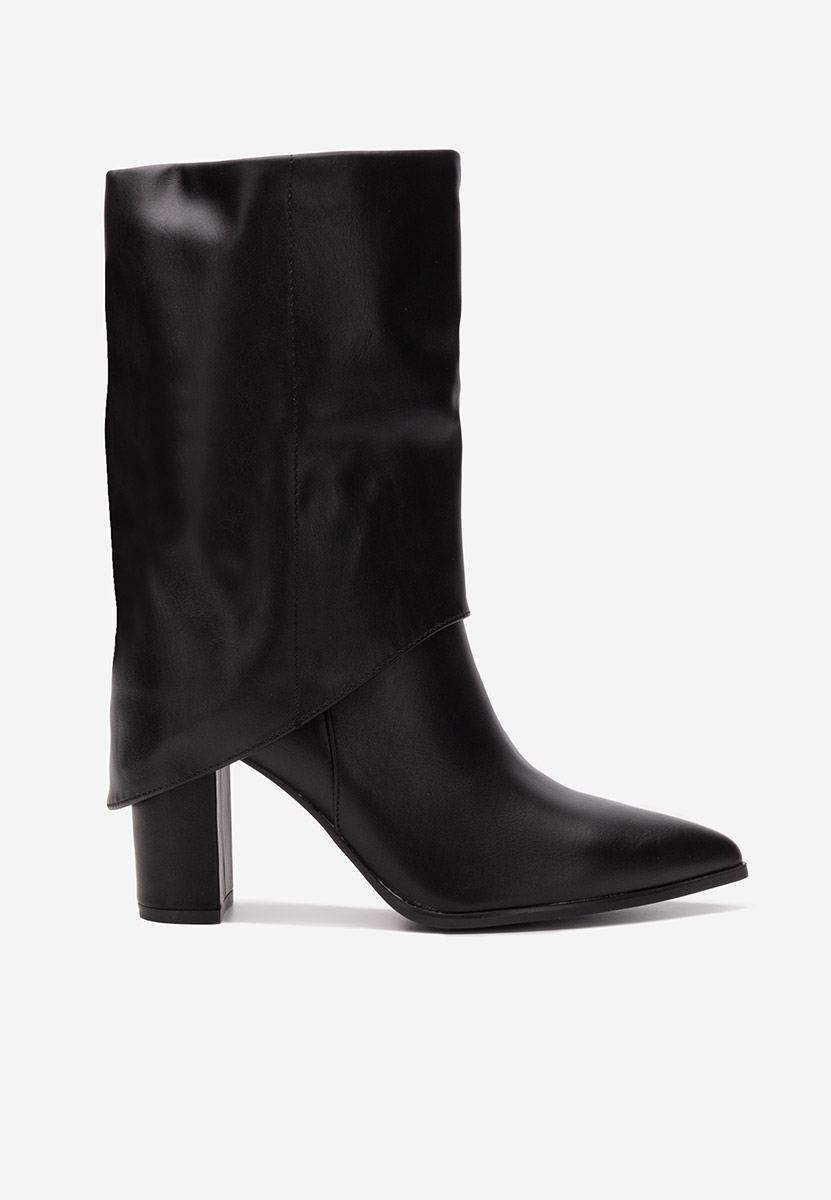 Bottes courtes femme noires Fenilesa