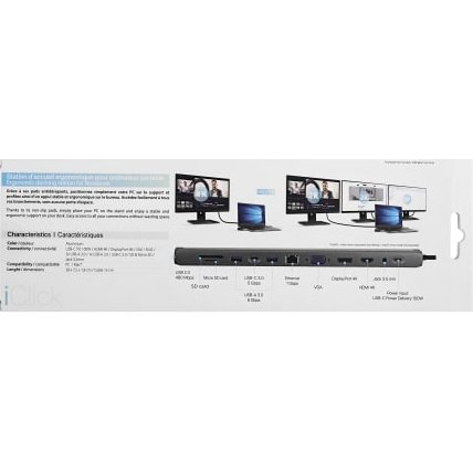 T'nB DSMST12V2 hub & concentrateur USB Type-C 5000 Mbit/s Aluminium