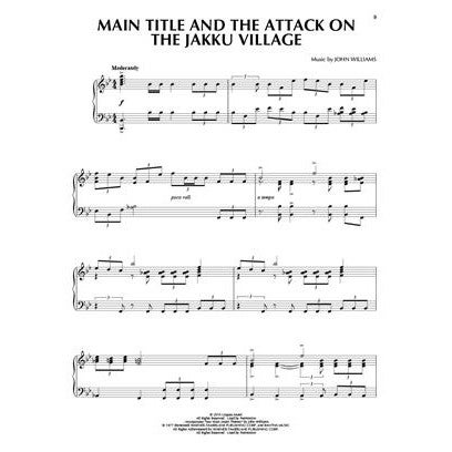 Hal Leonard Piano Solo Songbook Star Wars The Force Awakens