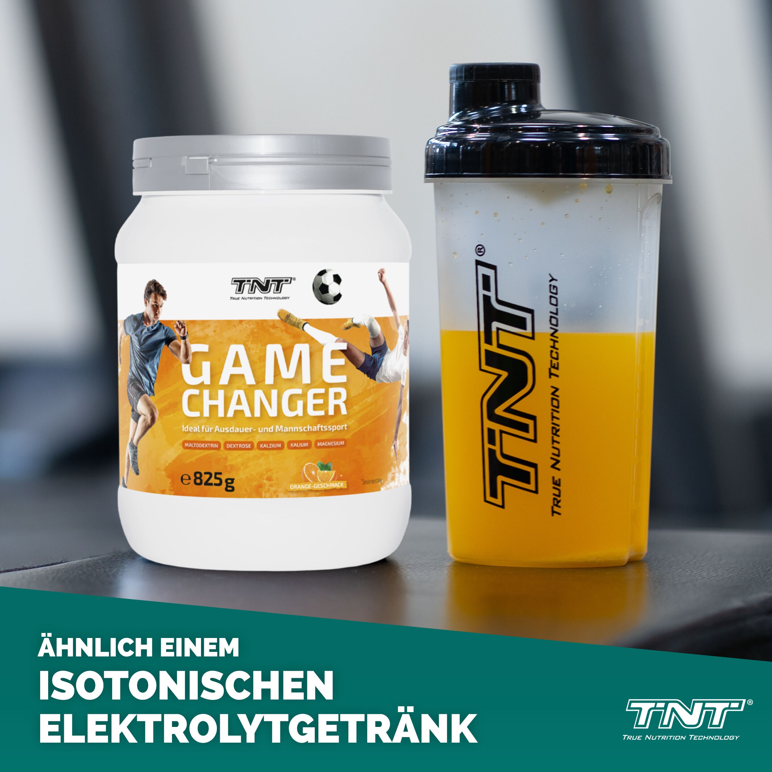 TNT Game Changer Elektrolyte für dein Ausdauertraining mit Kohlenhydraten