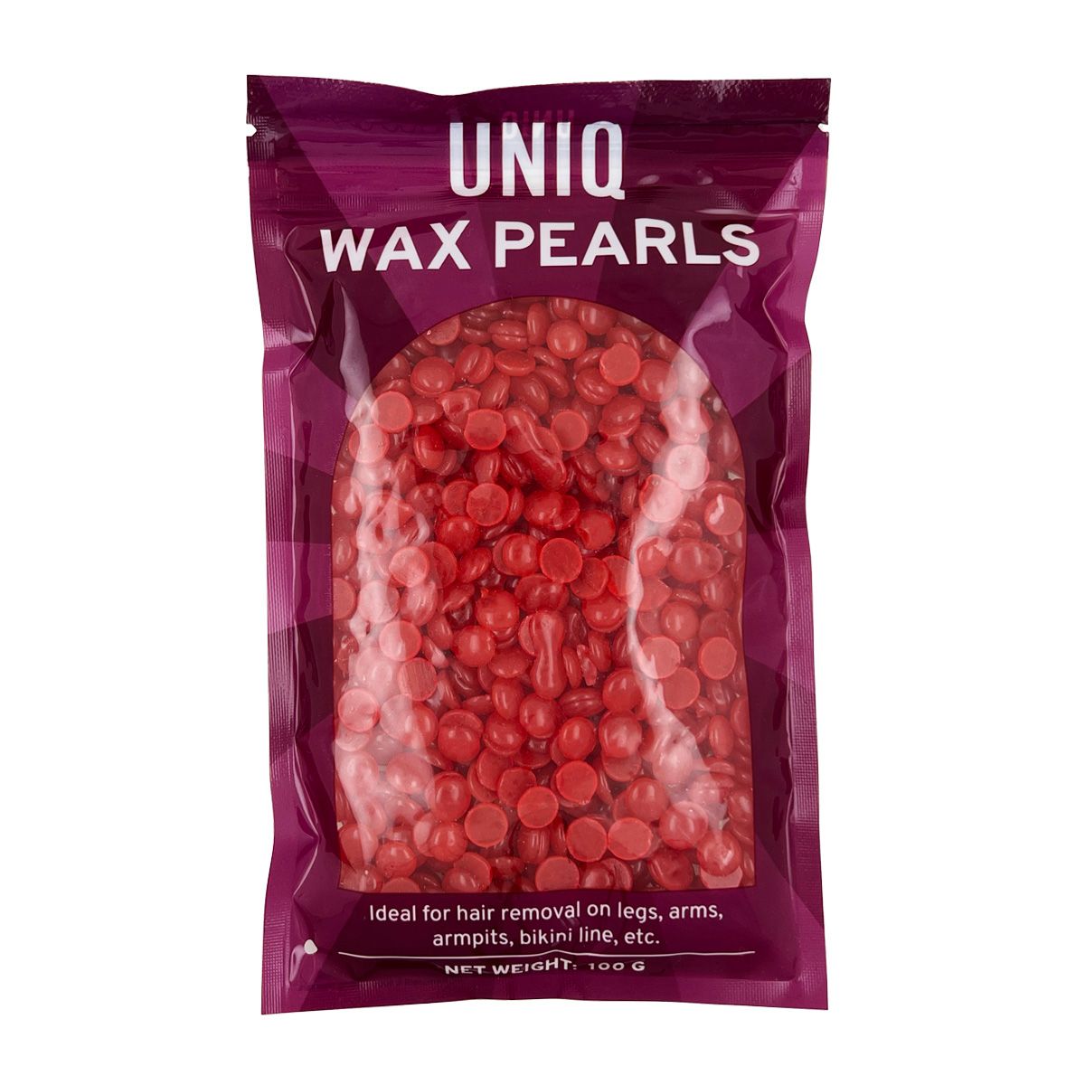 UNIQ Perlenwachs - Hard Wax Perlen, Erdbeere