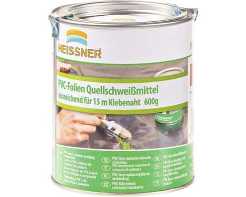 PVC-folie oplosmiddel lasmiddel voor 15 m lijmnaad, 600 g