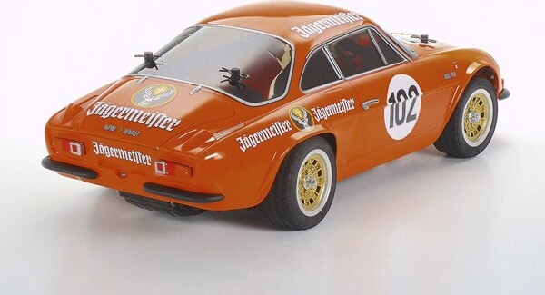 Tamiya - Rc Alpine A110 Jägermeister 1973 M-06 Fjernstyret Bil Byggesæt - 1:10 - 58708