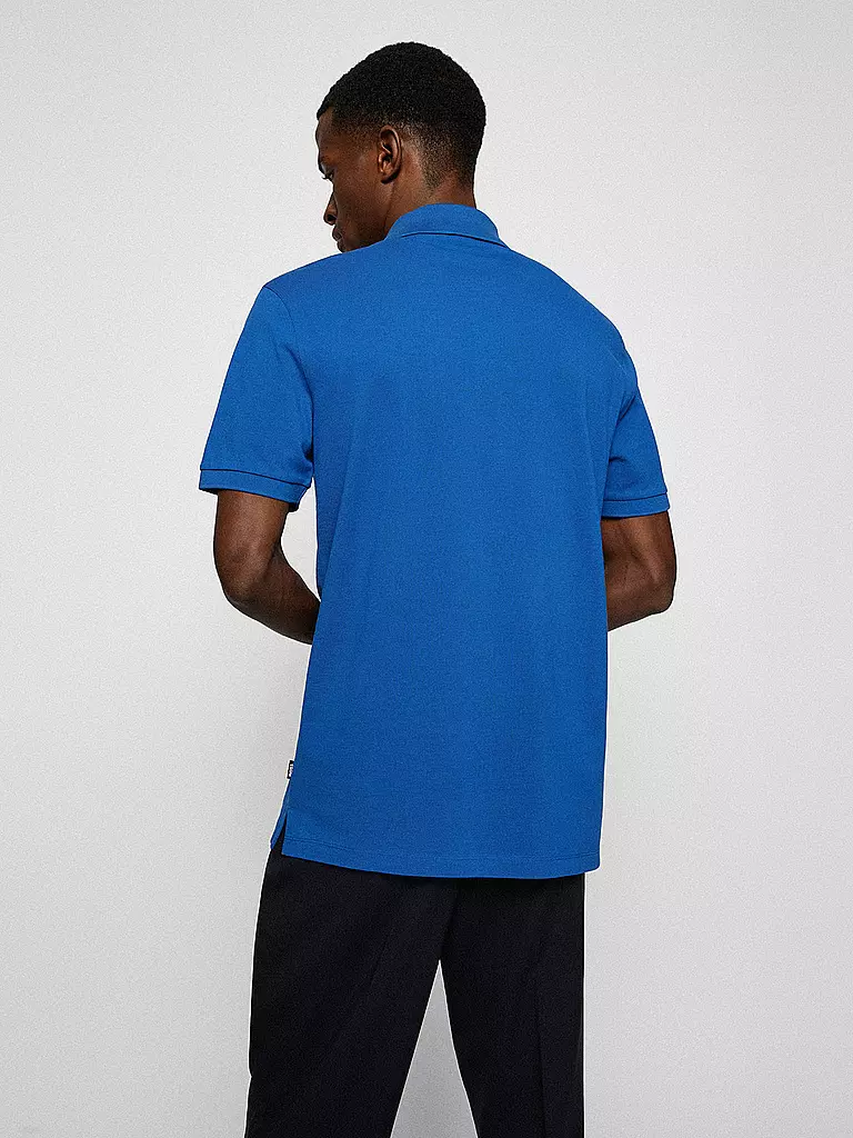 BOSS Poloshirt Regular Fit PALLAS blau