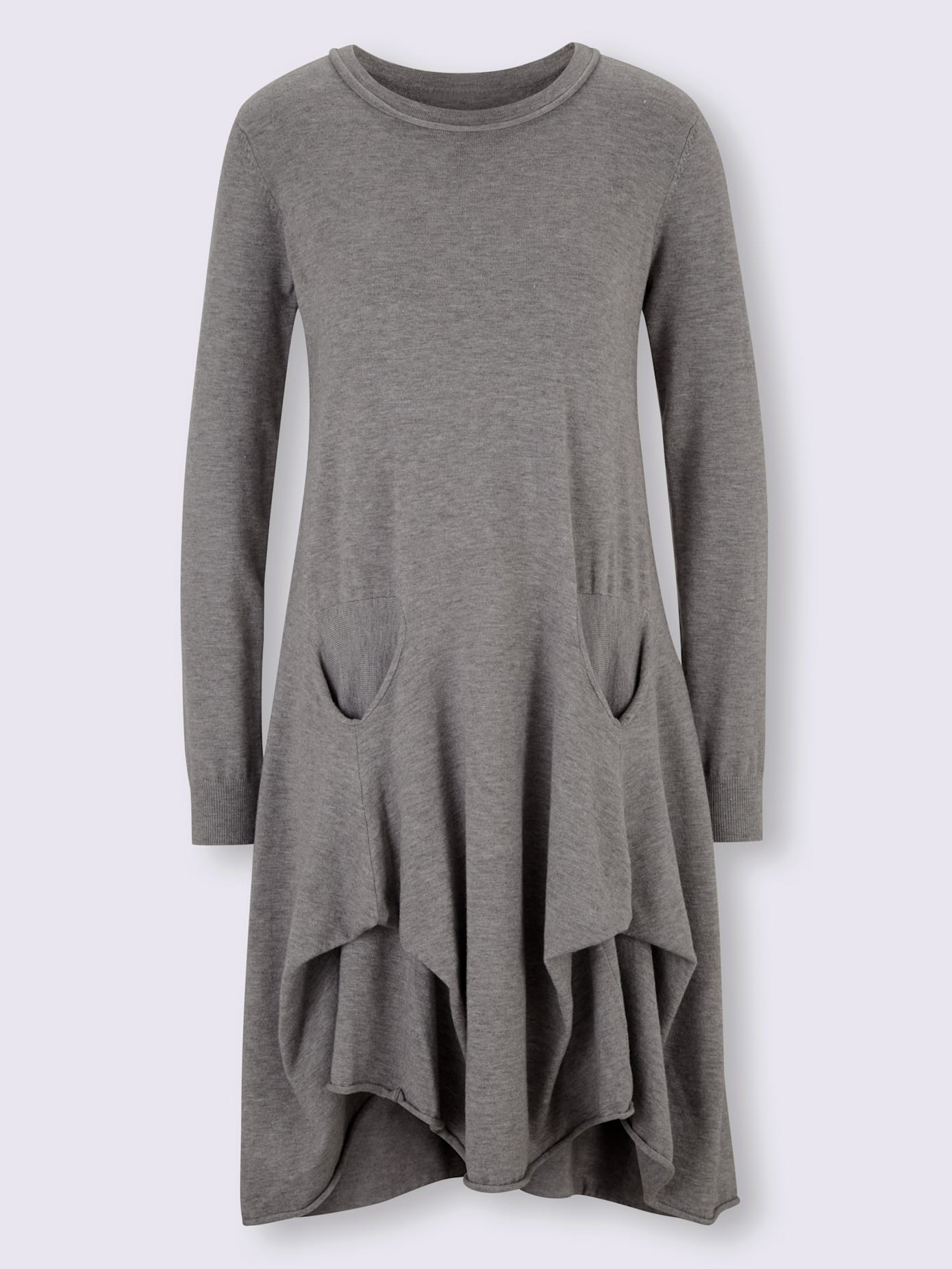 Robe en tricot avec poches
