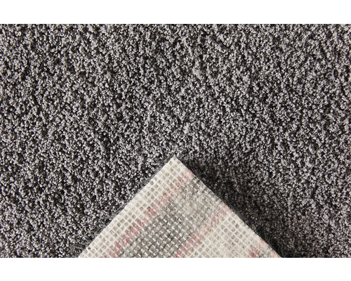 Shag Softness grijs tapijt, 400 cm breed (per meter verkocht)