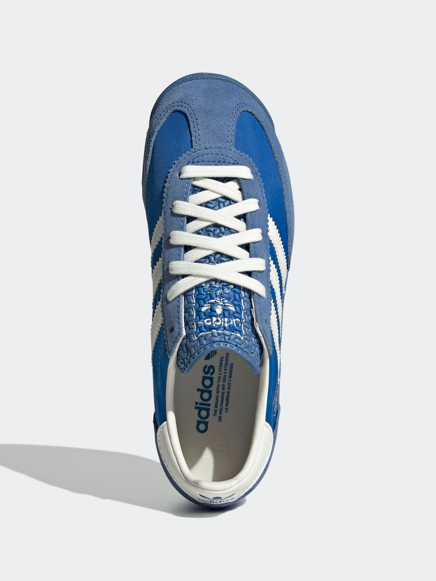 Blauw/wit - adidas Originals SL 72 RS Junior Trainers
