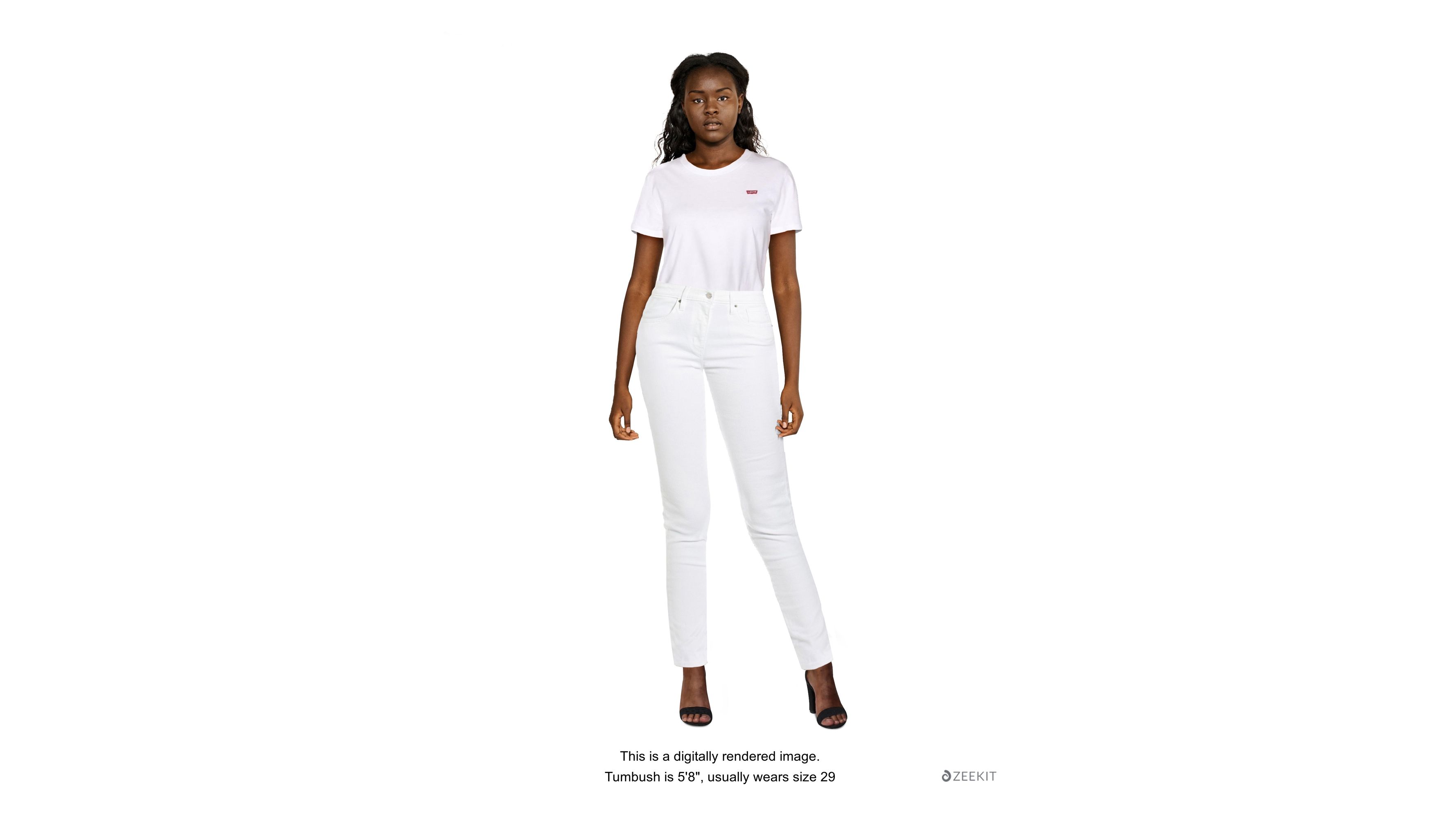 Jean 721™ Taille Haute Skinny - Soft Clean White - Blanc