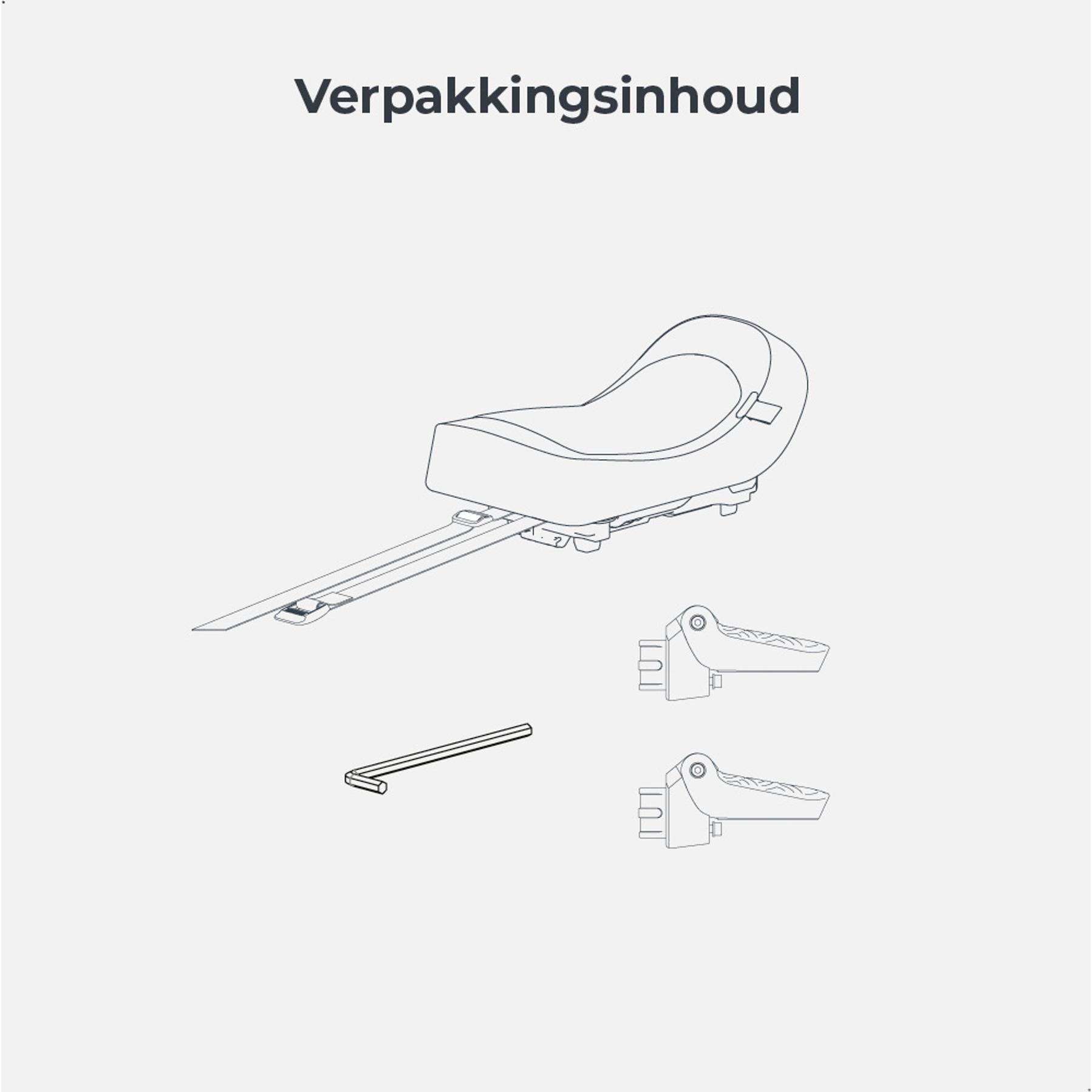 Urban Iki Junior MIK HD Fietsstoeltje Achter