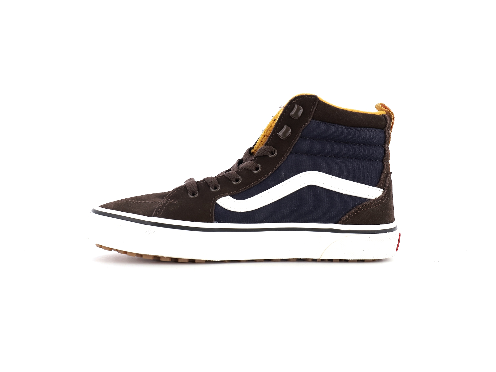 Vans-YT FILMORE HI VANS GUARD Matières combinées Marron Bleu