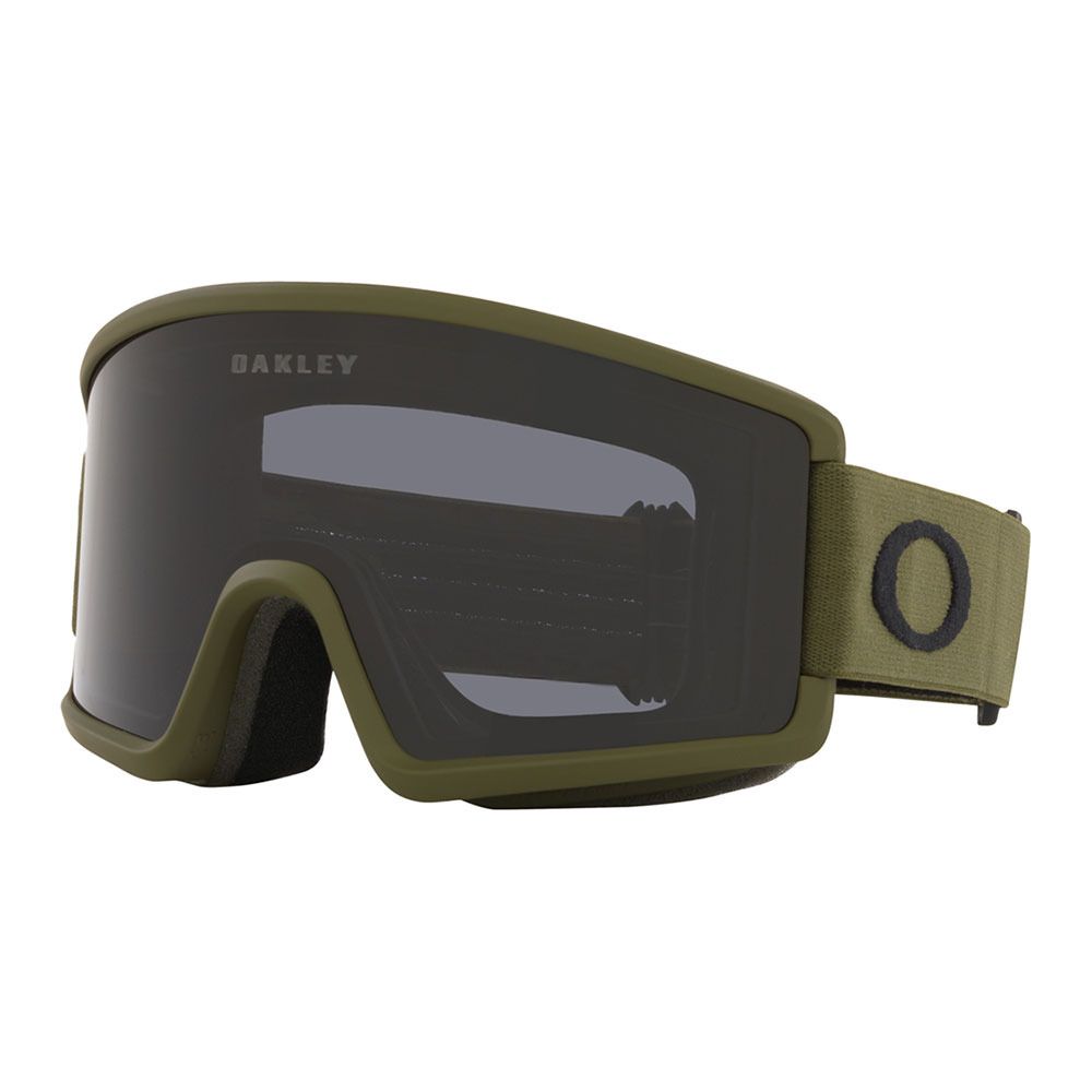 Oakley TARGET LINE L - Masque ski dark brush/dark grey