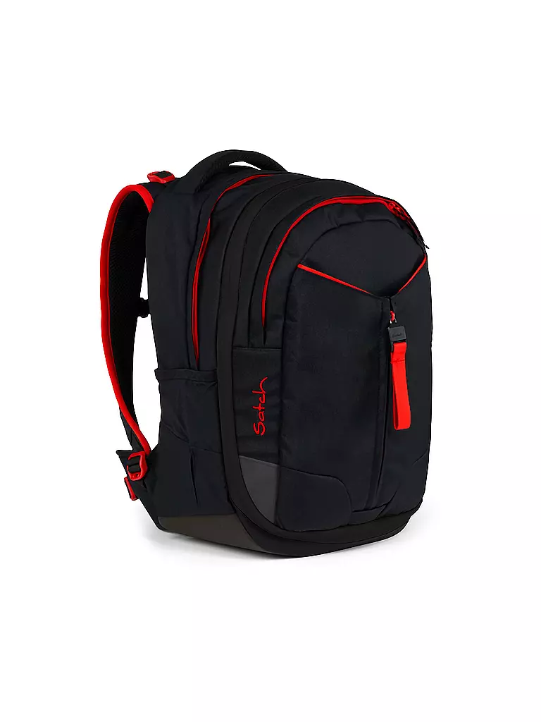 SATCH Schulrucksack Match Fire Phantom schwarz