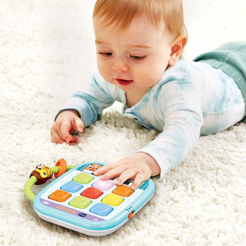 Tablette sensorielle des Baby Loulous - Ecru