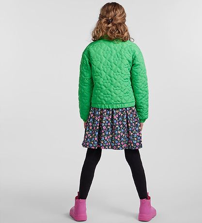 Pieces Kids Steppjacke - PkHeart - Irisch Green