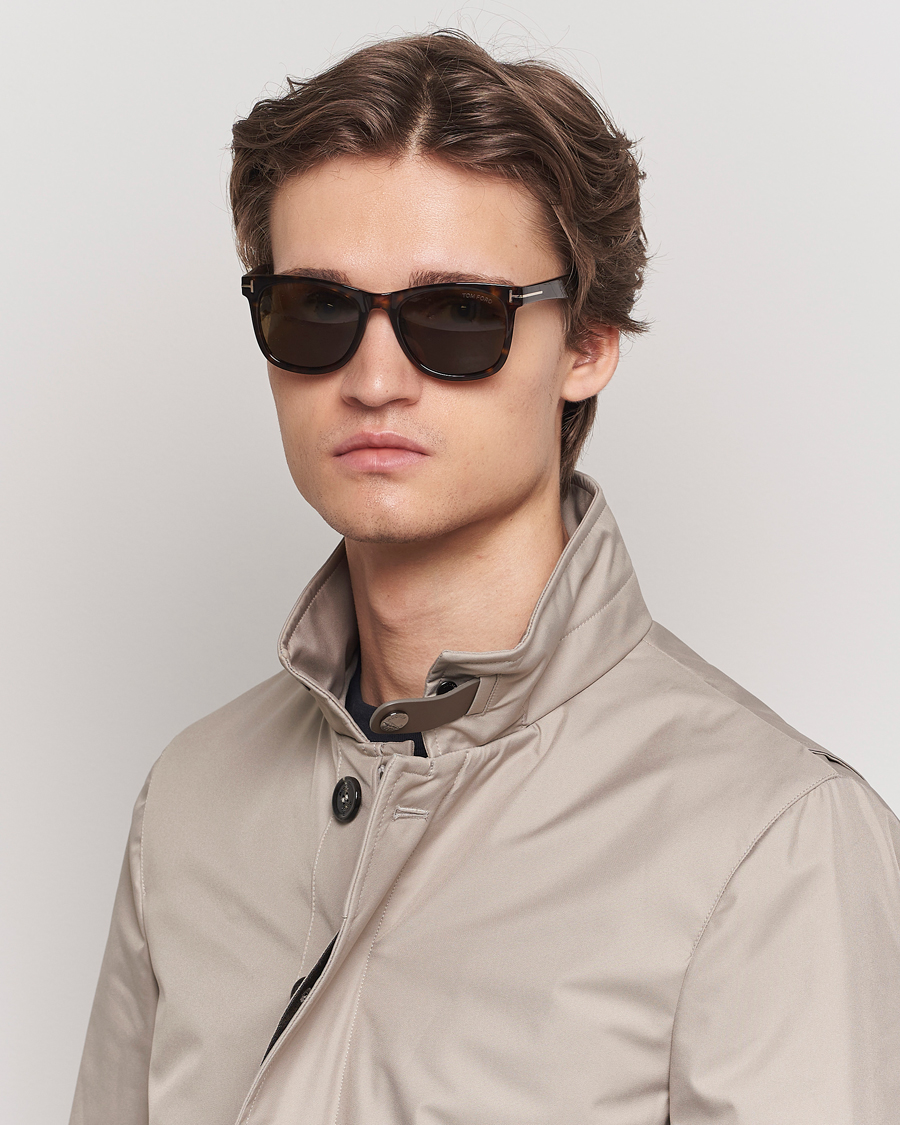 Tom Ford Kevyn FT1099 Sunglasses Dark Havana/Roviex