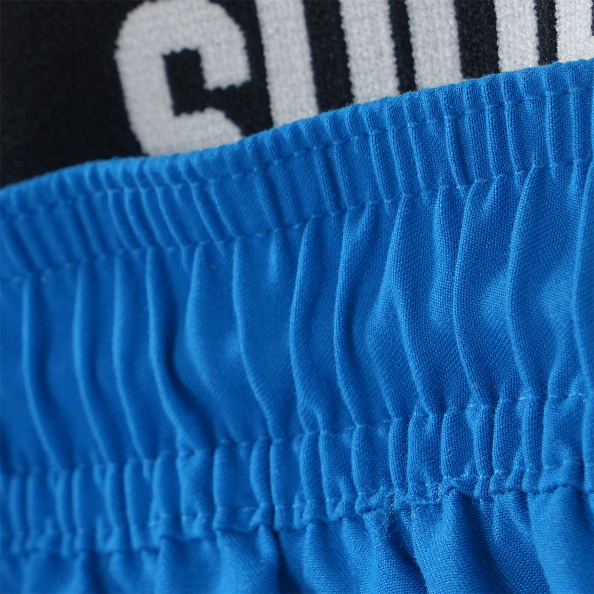 Yigga Jungen Badeshorts mit doppeltem Bund blau