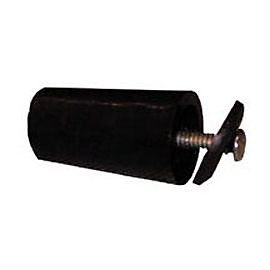 Butée de volet ronde marron 40 mm Rolakit