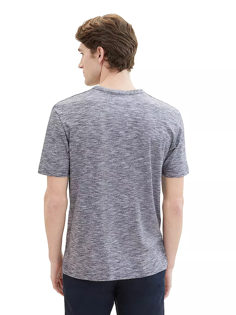 TOM TAILOR T-Shirt dunkelblau