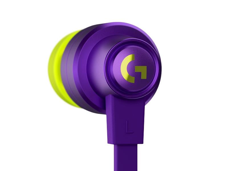 Logitech Headset G333 Gaming Violett Gaming-Ohrhörer für klare Kommunikation auf PC, Konsolen und Mobilgeräten