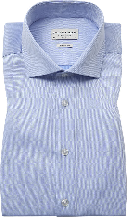 Bruun & Stengade BS Harris Slim Fit Shirt Light blue