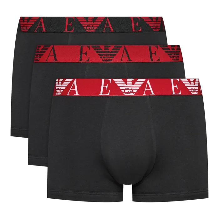 Emporio Armani Bold Monogram Trunk Boxershorts Heren (3-pack)