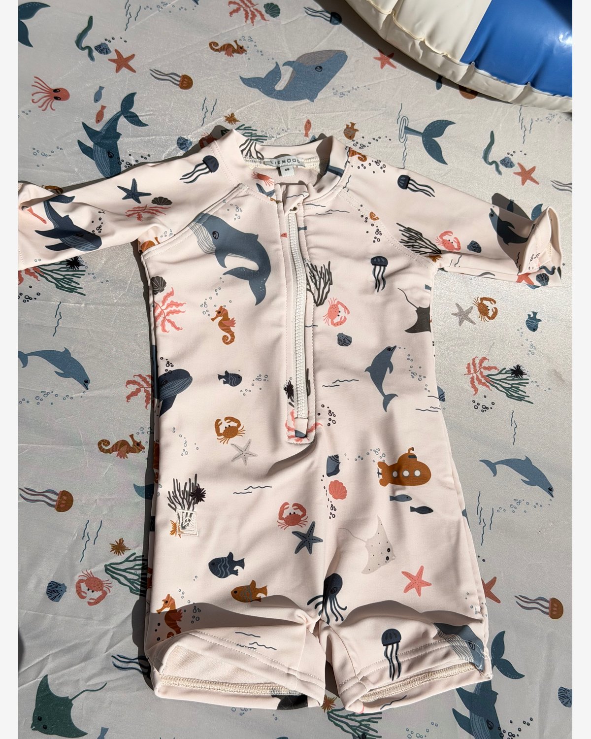 Badedrakt, T-skjorte ermer – UV drakt UPF40+ | Max Printed Shortsleeve Swim Jumpsuit