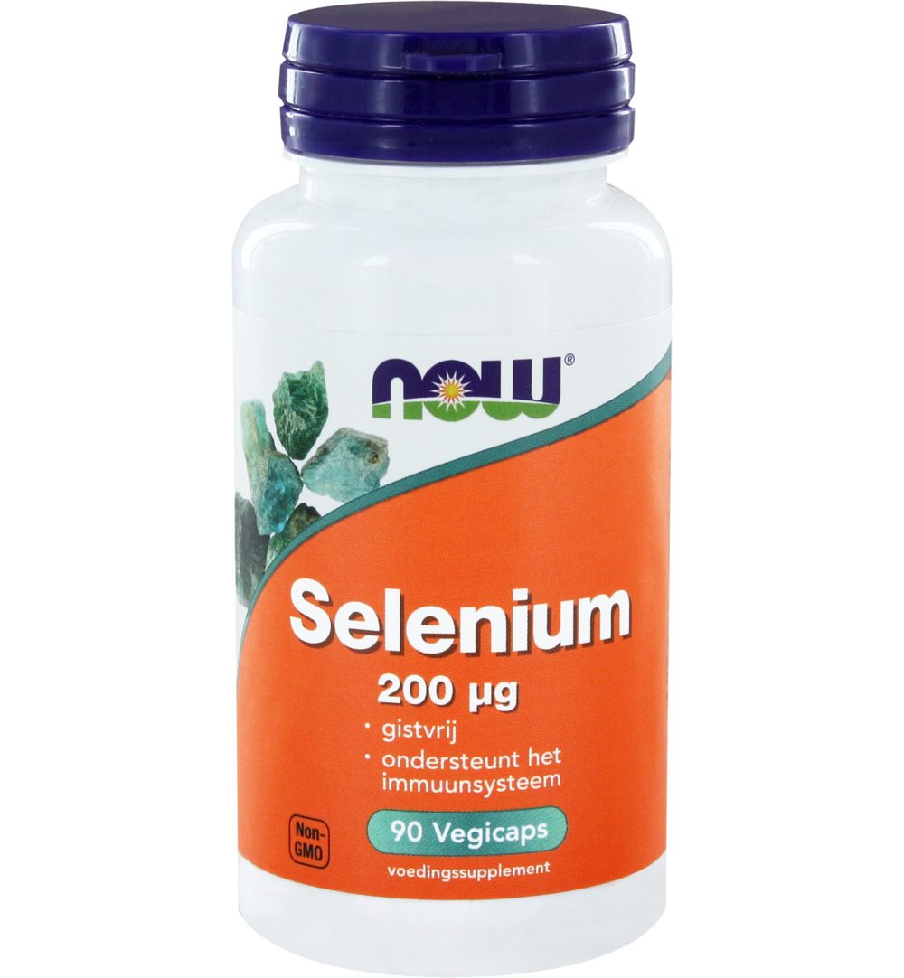 Now Selenium gistvrij 200 mcg (90 vega capsules)