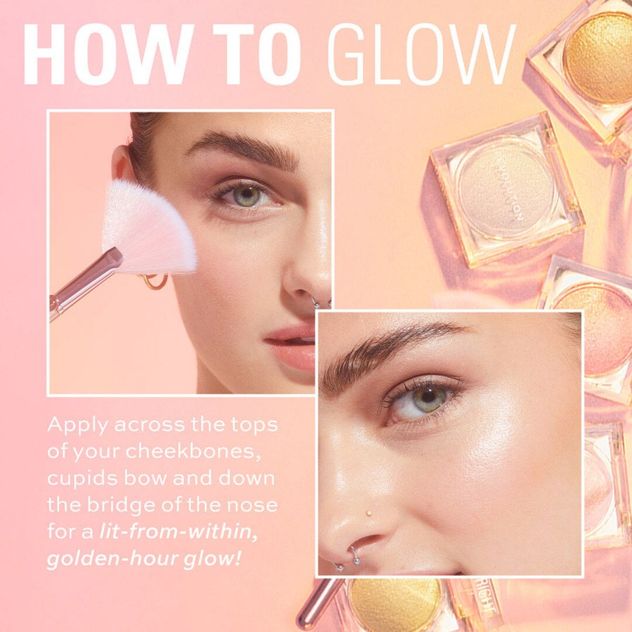 Makeup Revolution Beam Bright Highlighter Golden Gal 2,45g