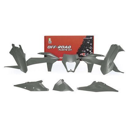 Kit plastiques R-tech 6 p gris quantum - Gris