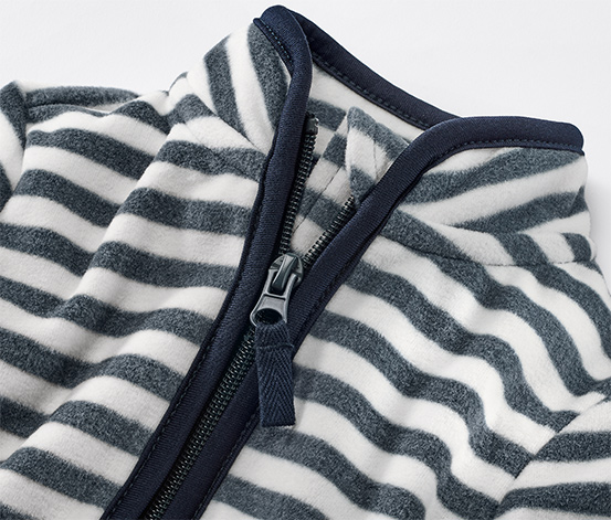 Kinder-Fleecejacke, Blaubeere