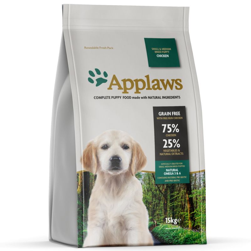 Applaws Puppy Small & Medium Breed, poulet