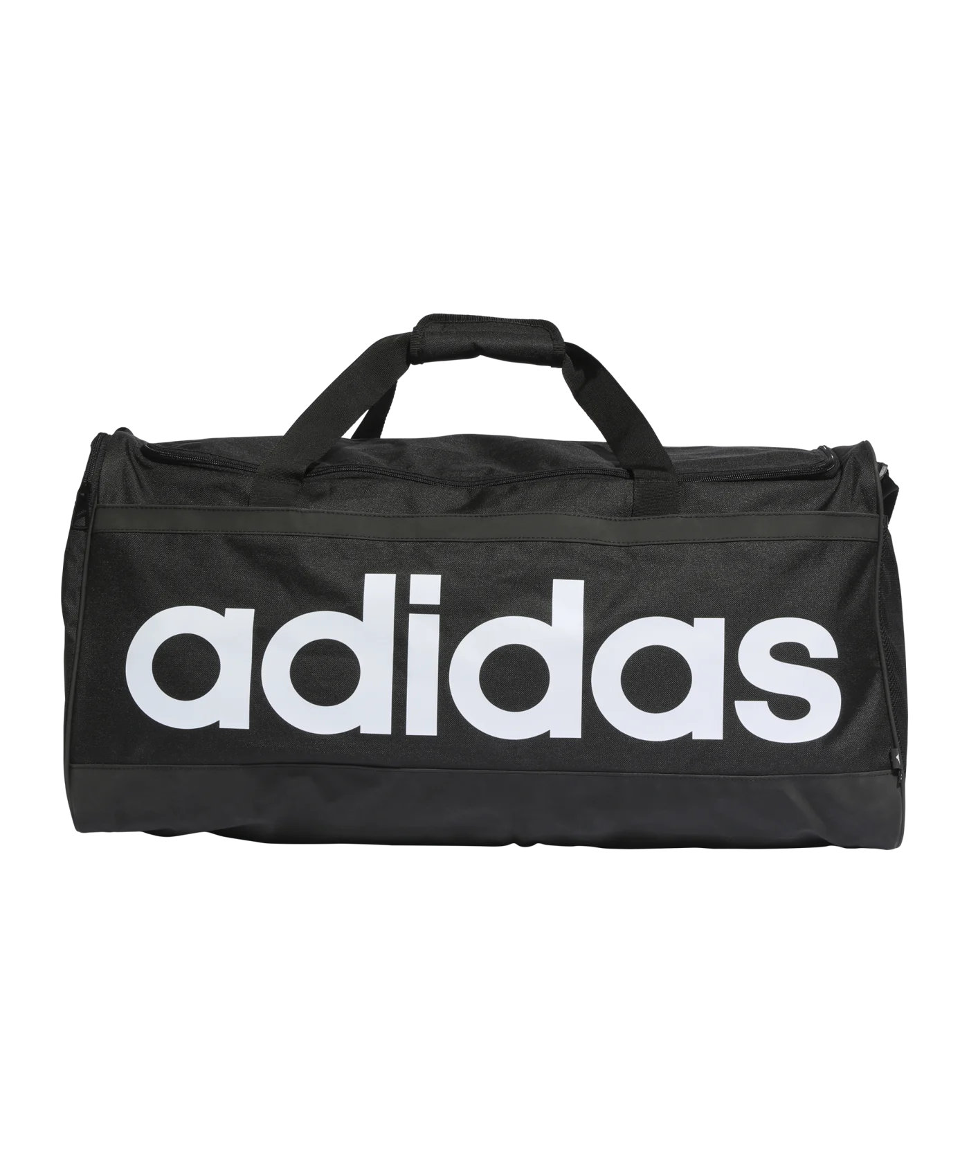adidas Linear Duffle Bag Gr. L Schwarz Weiss