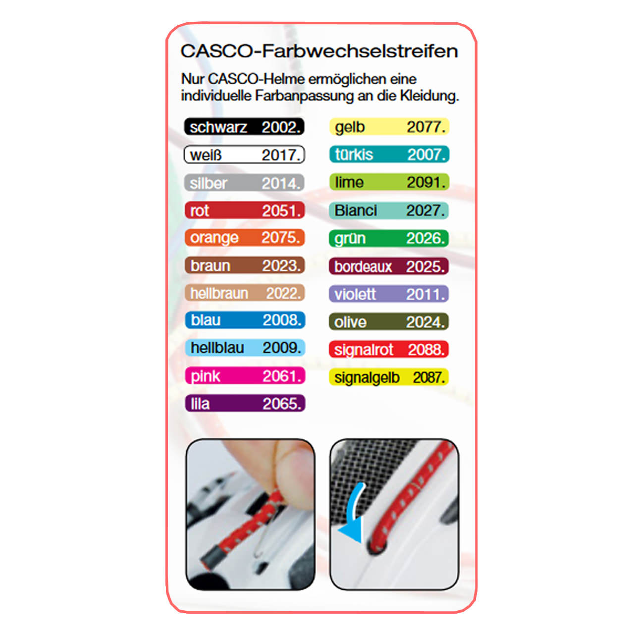 Casco MyStyle Color Straps Junior | Casco | C | MARKEN | XSPO