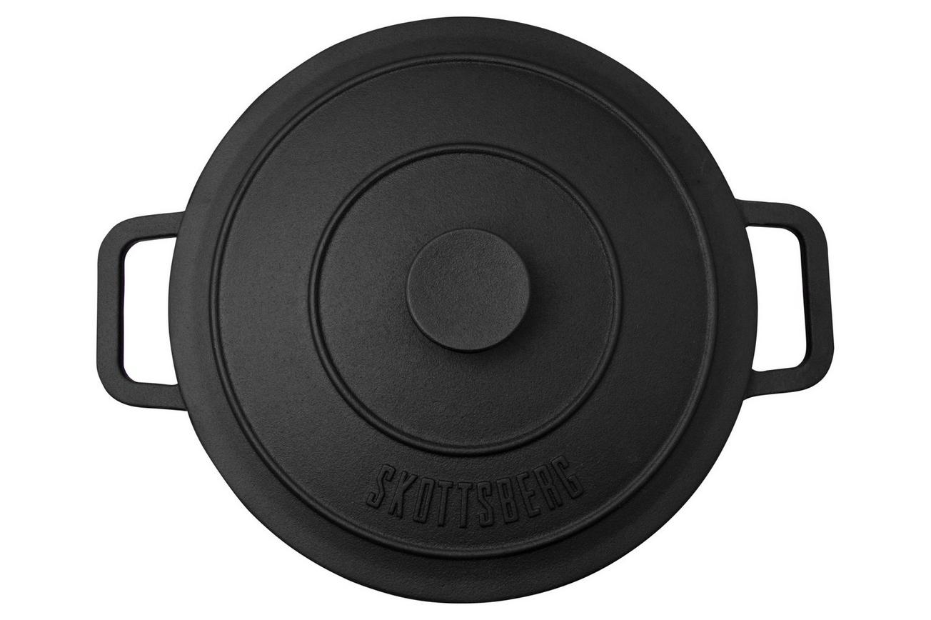 Skottsberg The Original 532672 Cast Iron braadpan 28 cm incl. deksel