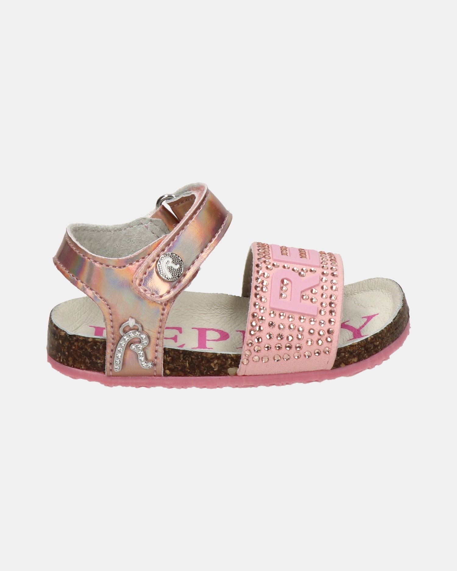 Replay Birky Sandalen  - roze