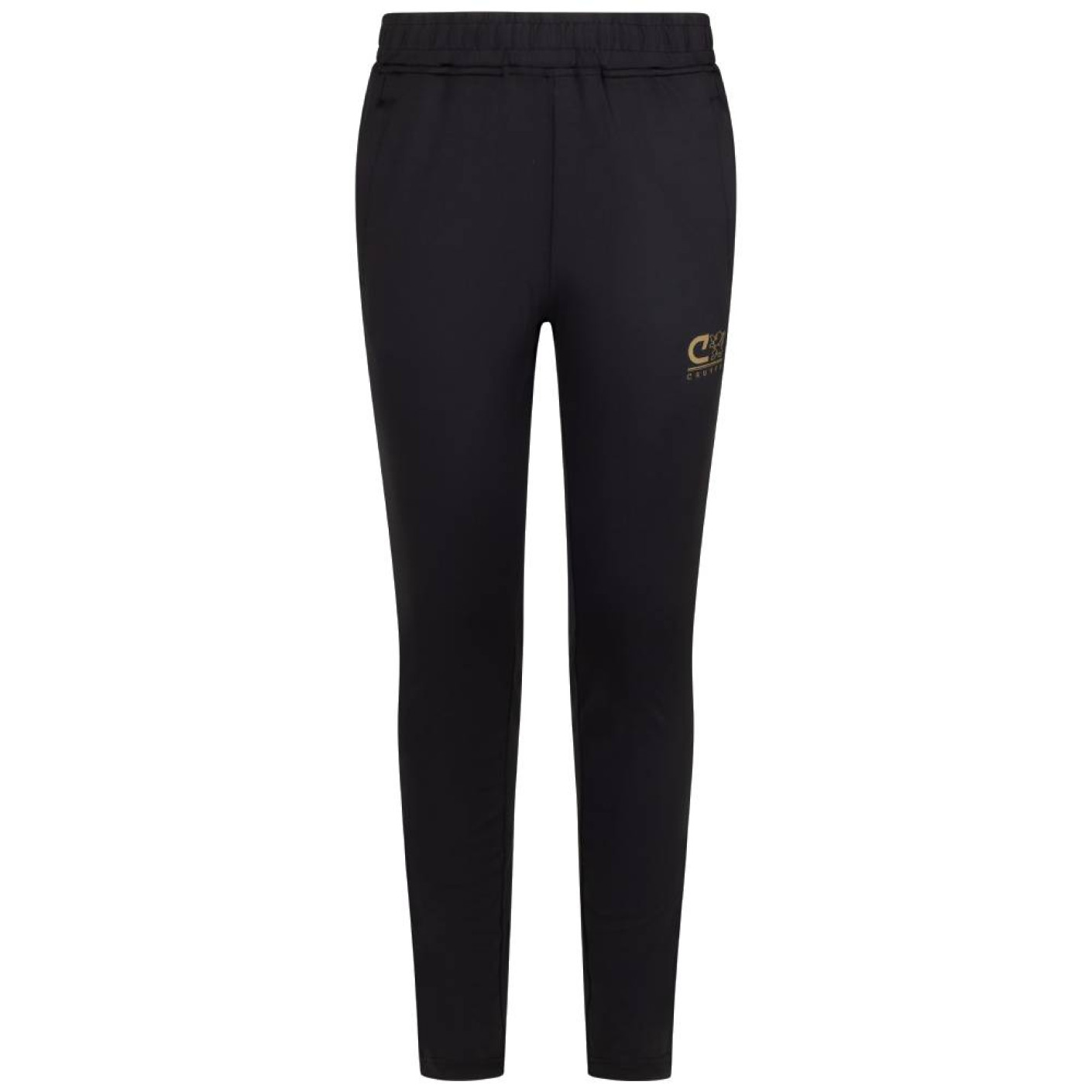 Cruyff Farrel Trainingspak 1/4-Zip Zwart Goud
