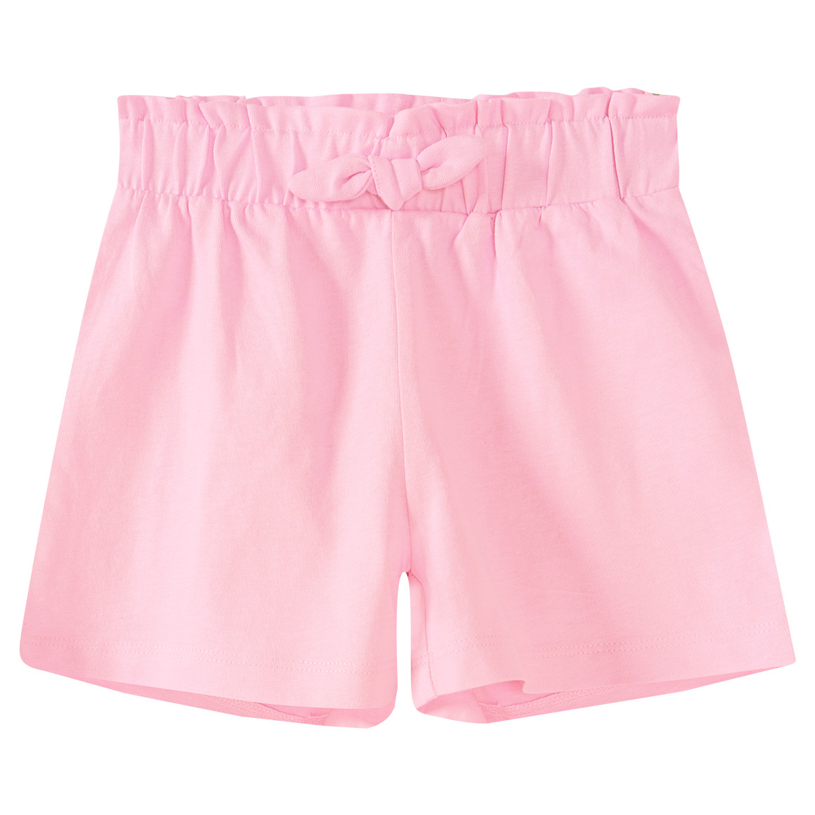 Topolino 2 Mädchen Shorts mit Zierschleife rosa / dunkelblau